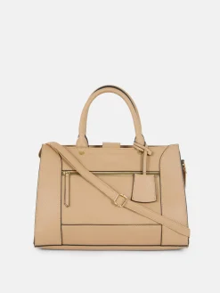 Online Einkaufstasche Aus Strukturiertem Kunstleder Damen Taschen Und Portemonnaies