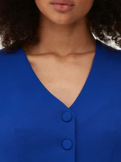 Sale Einreihige, Kurze Weste Damen Blazer