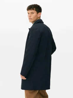 Clearance Einreihiger, Langer Mac Herren Jacken Und Mäntel