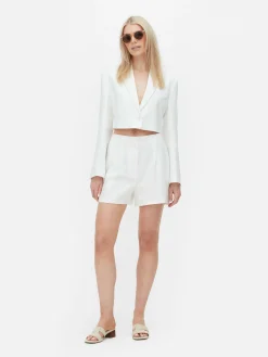 Best Einreihiger „Luna“ Kurz-Blazer Damen Blazer