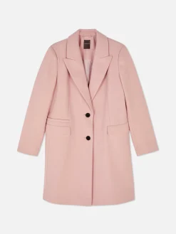 Discount Einreihiger Mantel Damen Jacken Und Mäntel