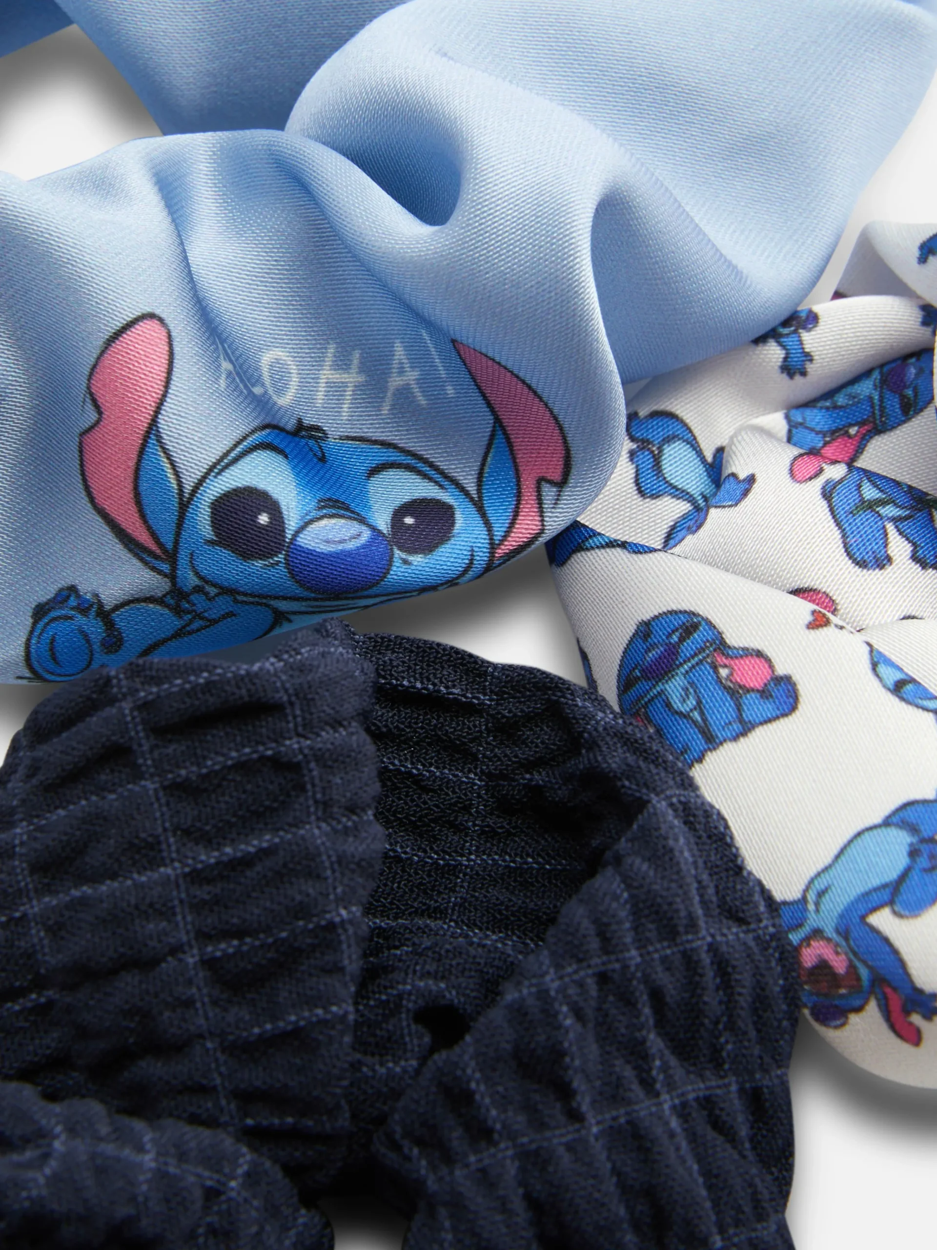 Outlet Elastische „Disney Stitch“ Haargummis, 3er-Pack Damen Haarschmuck