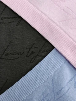 Clearance Elastische Shorts Im Boyfriend-Look, 3er-Pack Damen Slips