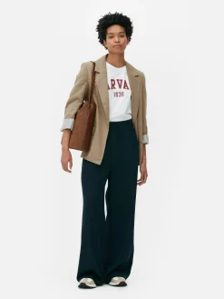 Best Eleganter Blazer Mit Offener Front Damen Blazer