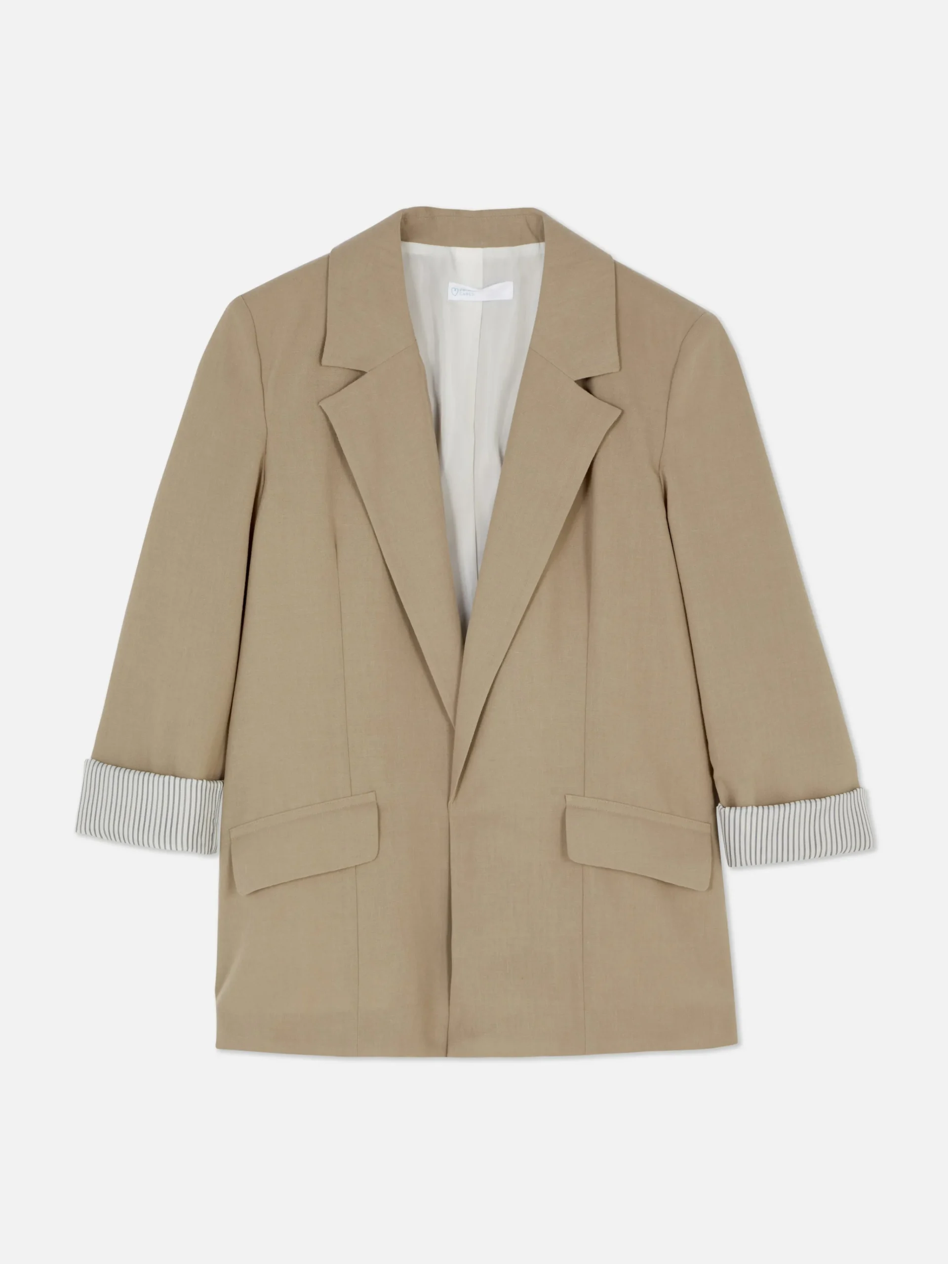 Best Eleganter Blazer Mit Offener Front Damen Blazer