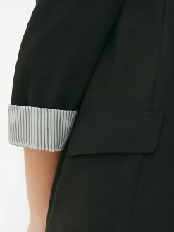 Hot Eleganter Blazer Mit Offener Front Damen Blazer