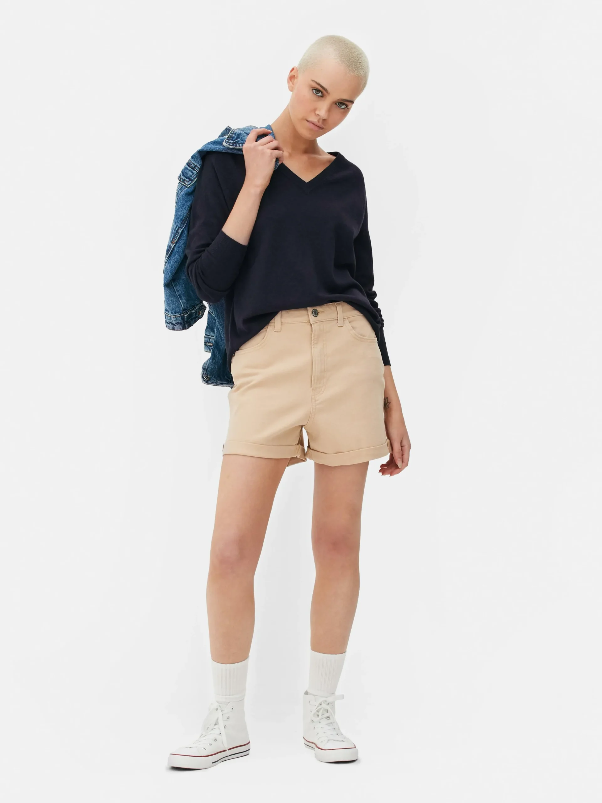 Sale Essential Pullover Mit V-Ausschnitt Damen Pullover Und Cardigans