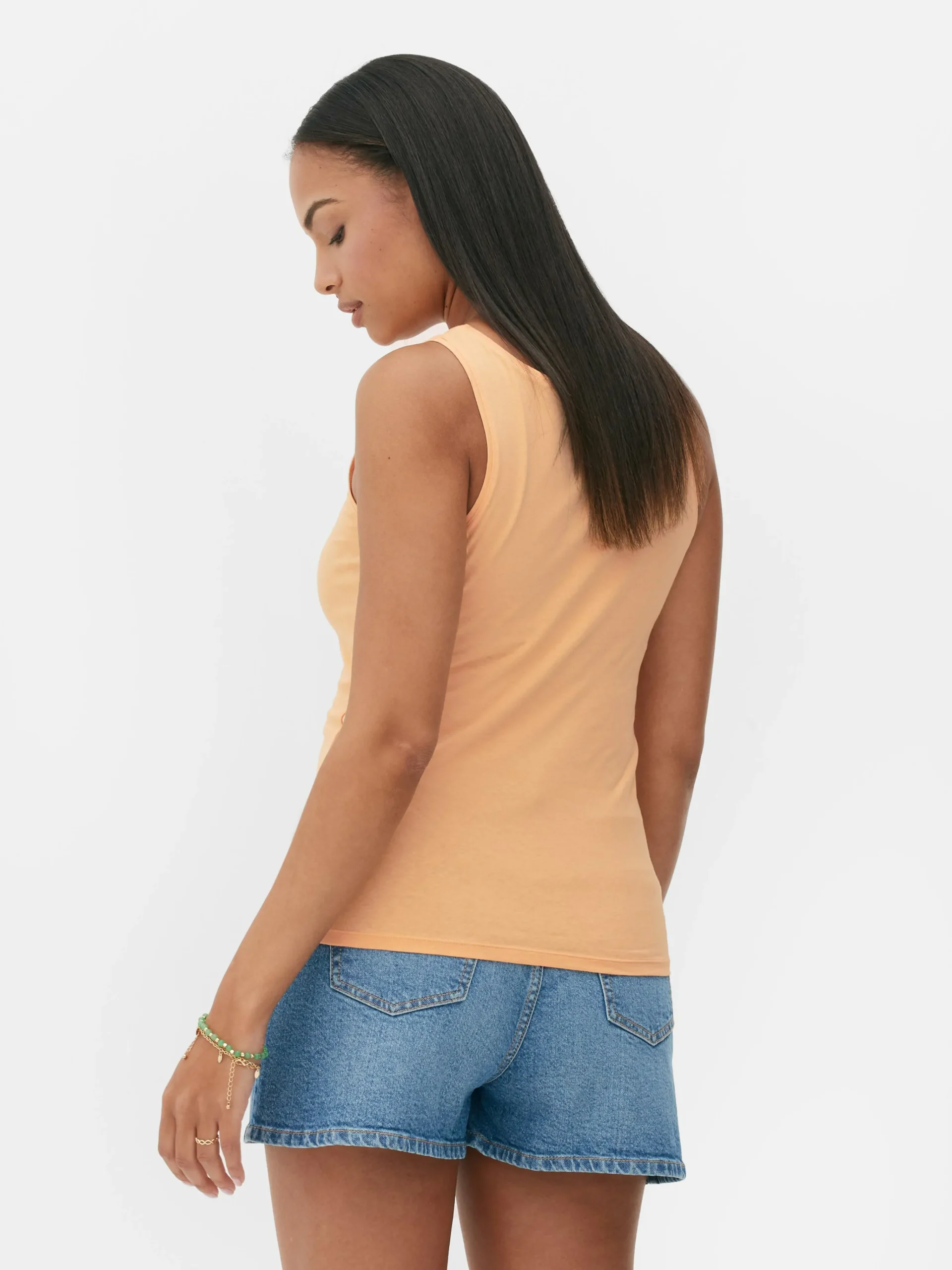 Clearance Essential Stretch-Trägerhemd Mit U-Ausschnitt Damen Tops Und T-Shirts