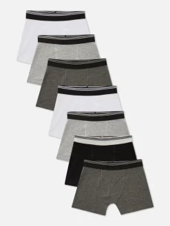 Essential-Boxershorts, 7er-Pack Kinder Unterwäsche