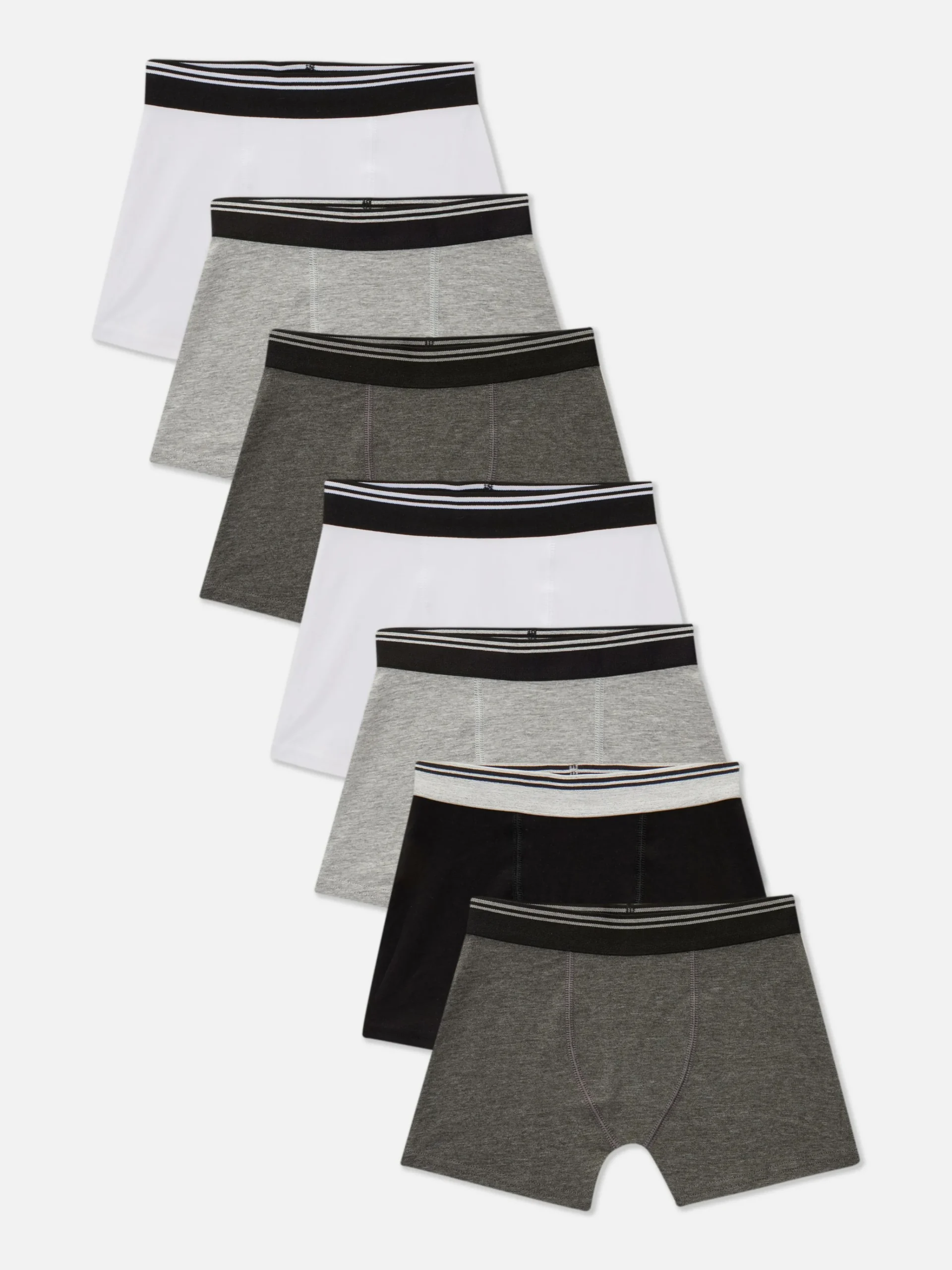 Essential-Boxershorts, 7er-Pack Kinder Unterwäsche