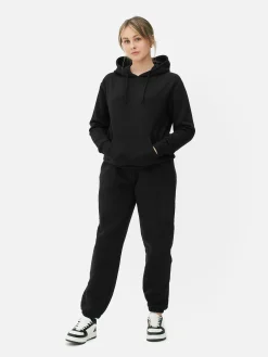 Clearance Essential-Hoodie Mit Kordelzug Damen Loungewear|Hoodies Und Sweatshirts
