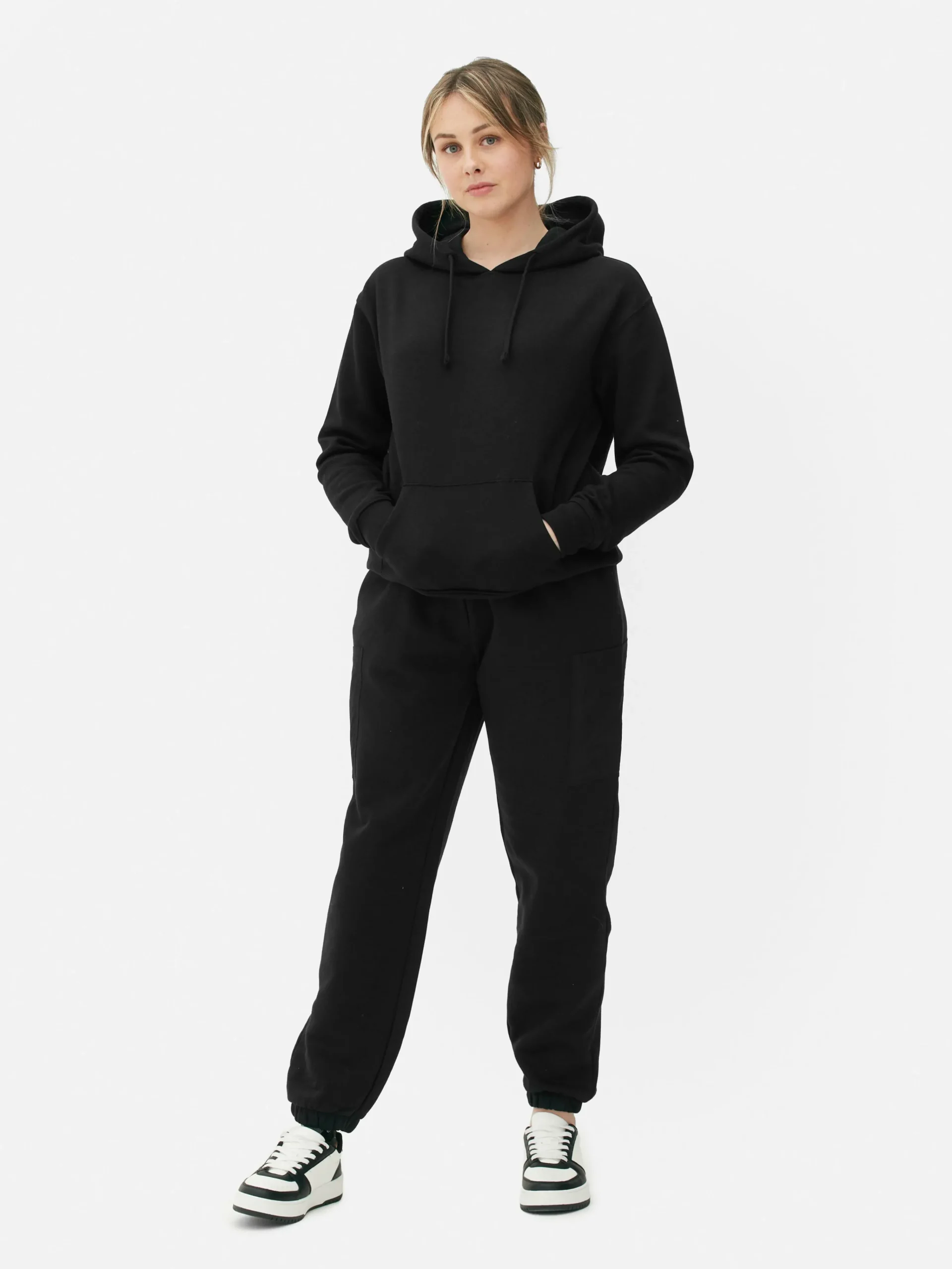 Clearance Essential-Hoodie Mit Kordelzug Damen Loungewear|Hoodies Und Sweatshirts
