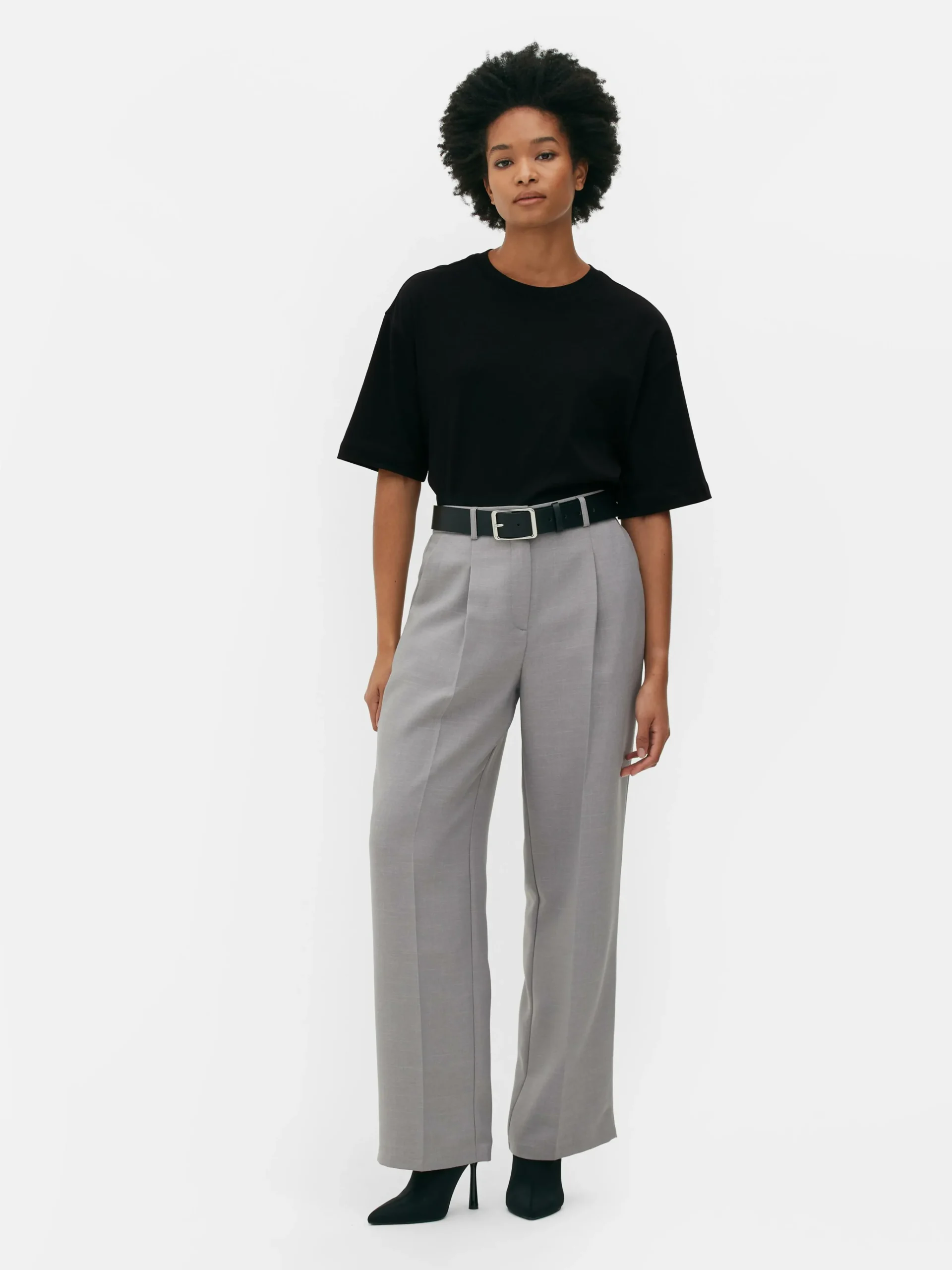 Best Essential-T-Shirt Aus Jersey Im Oversized-Look Damen Tops Und T-Shirts