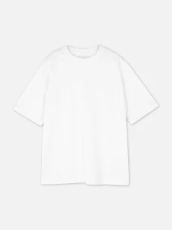 New Essential-T-Shirt Aus Jersey Im Oversized-Look Damen Tops Und T-Shirts