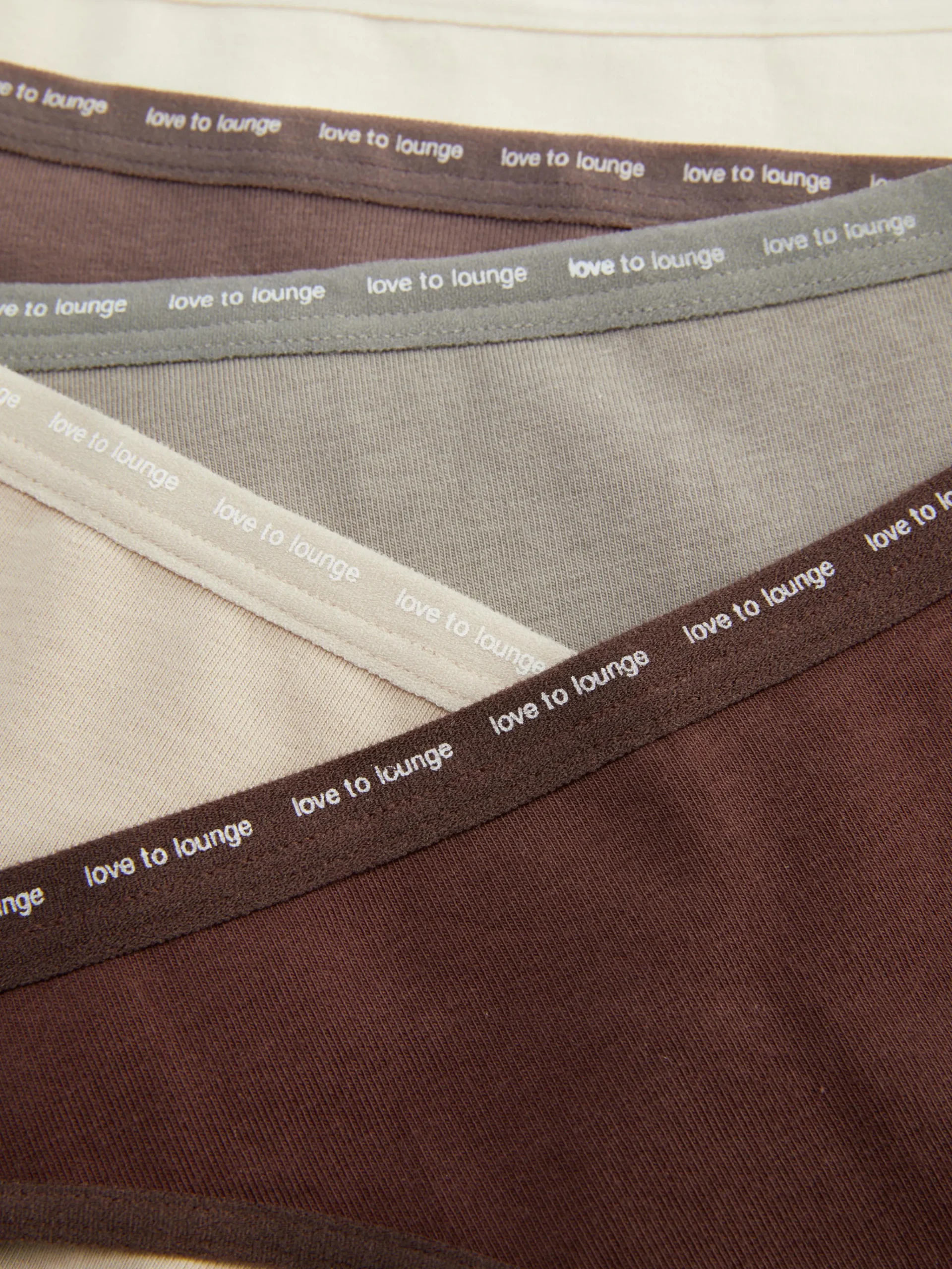 New Farblich Abgestimmte Stretch-Tangas, 5er-Pack Damen Slips