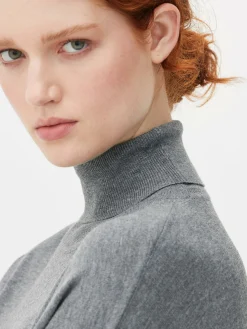 Outlet Feinstrickpullover Mit Rollkragen Damen Pullover Und Cardigans