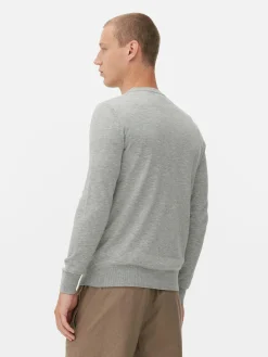 Online Feinstrickpullover Mit Rundhalsausschnitt Herren Pullover Und Cardigans