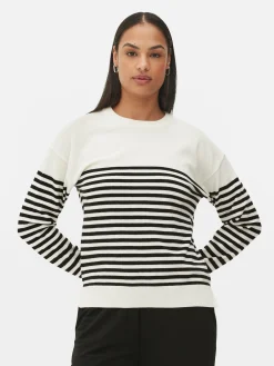 Online Feinstrick-Rundhalspullover Damen Pullover Und Cardigans