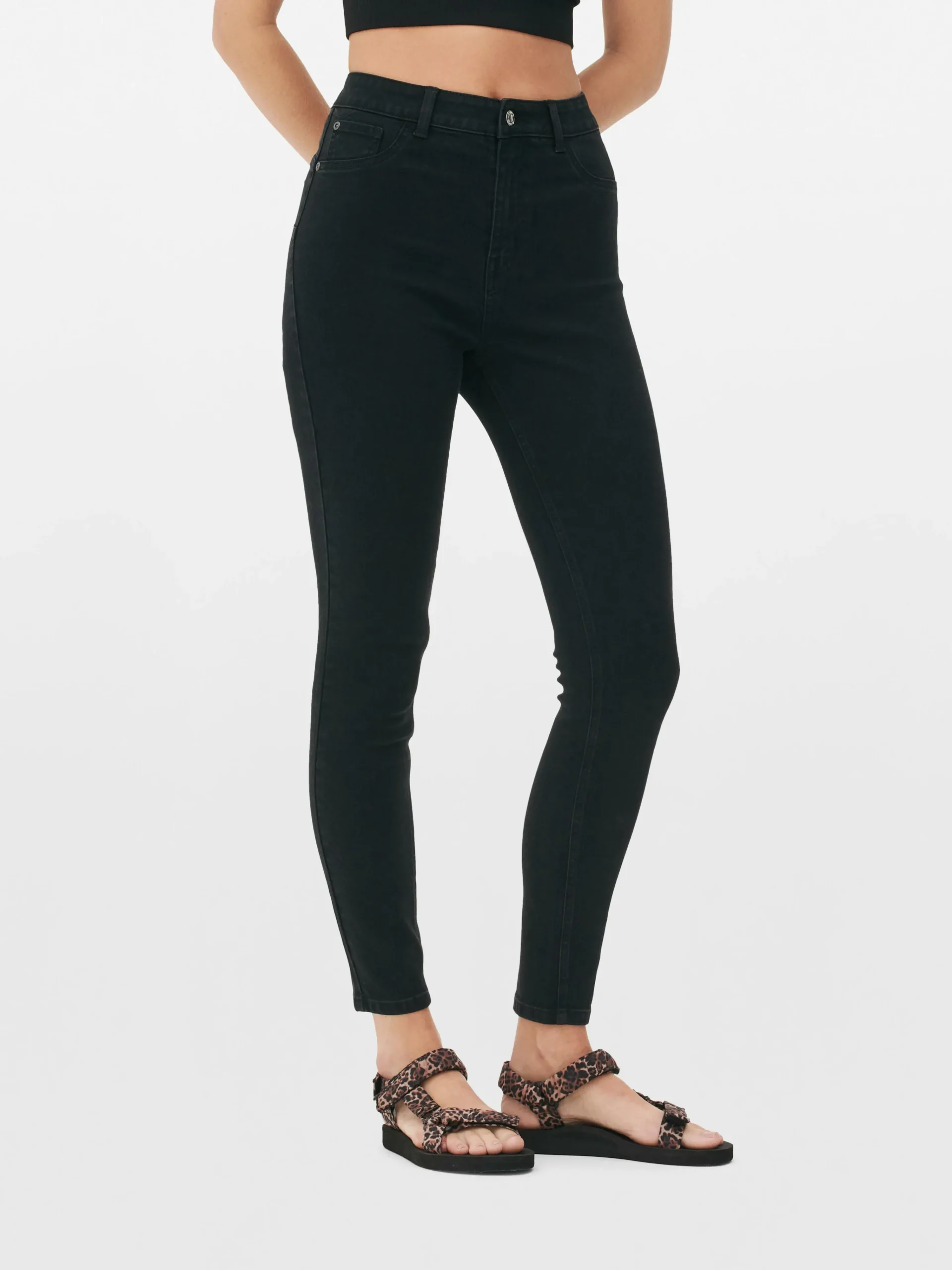Outlet Figurformende Skinny Jeans Damen Jeans