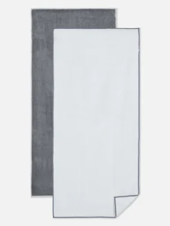 Online Fitnesshandtücher, 2er-Pack Handtücher