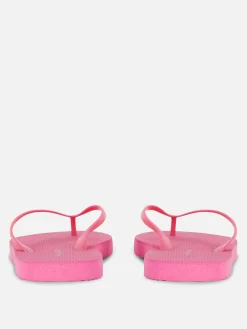 Discount Flache Basic Flipflops Damen Flipflops Und Badesandalen