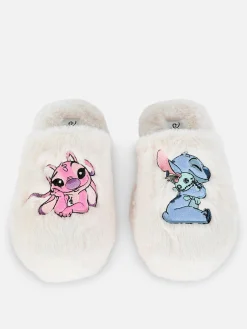 Best Flauschige „Disney Stitch“ Hausschuhe Damen Hausschuhe|Hausschuhe