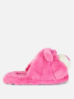Clearance Flauschige „Disney Toy Story Lotso“ Hausschuhe Damen Hausschuhe