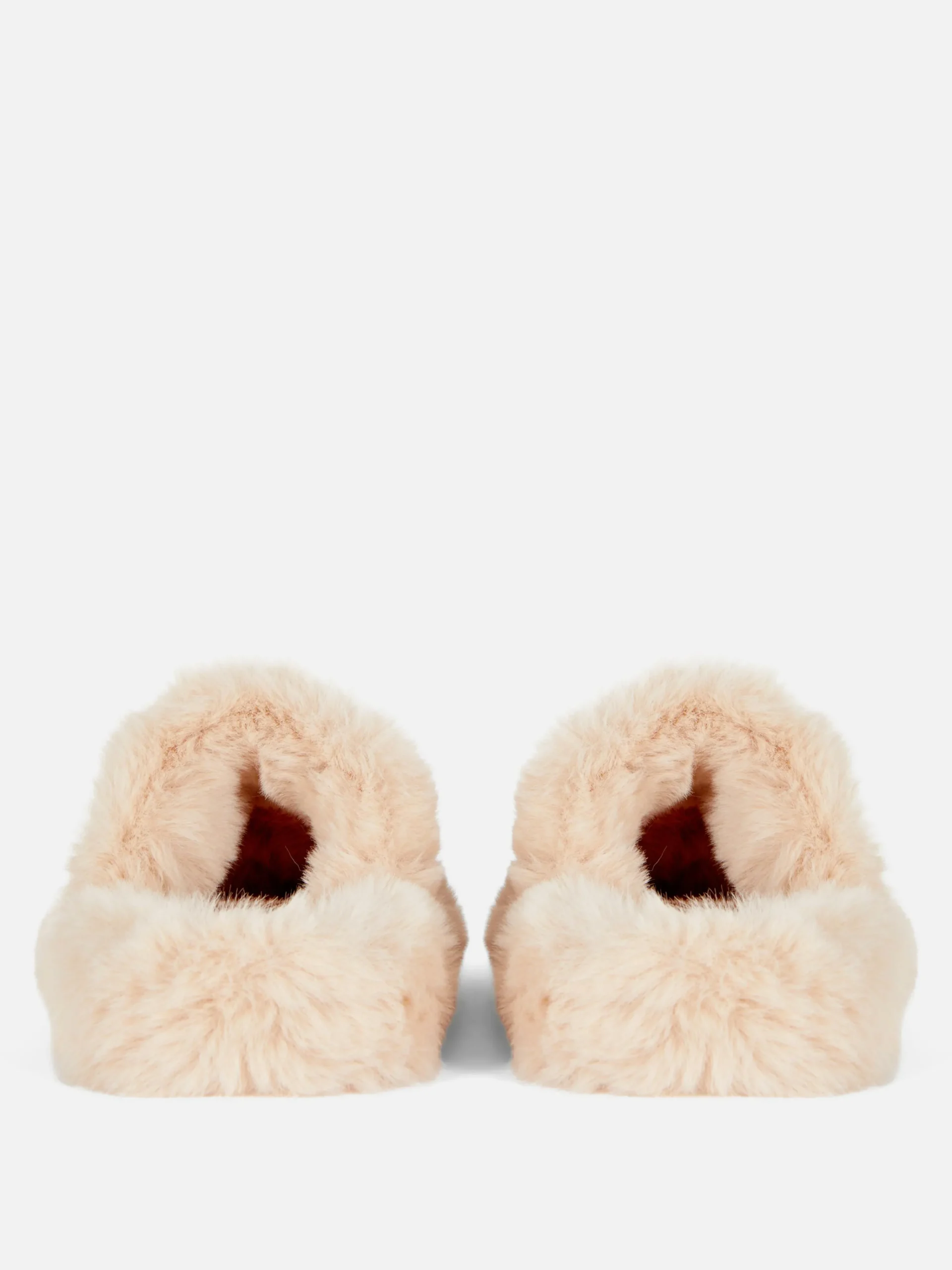 Clearance Flauschige Hausschuhe Mit Doppelriemen Damen Hausschuhe|Hausschuhe