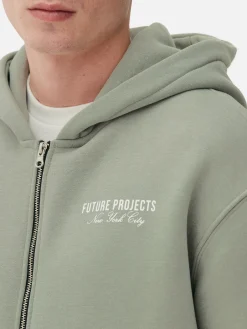 Hot „Future Projects“ Hoodie Mit Reißverschluss Herren Hoodies Und Sweatshirts