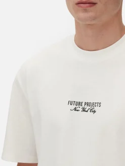 Clearance „Future Projects“ T-Shirt Mit Stickerei Herren Tops Und T-Shirts