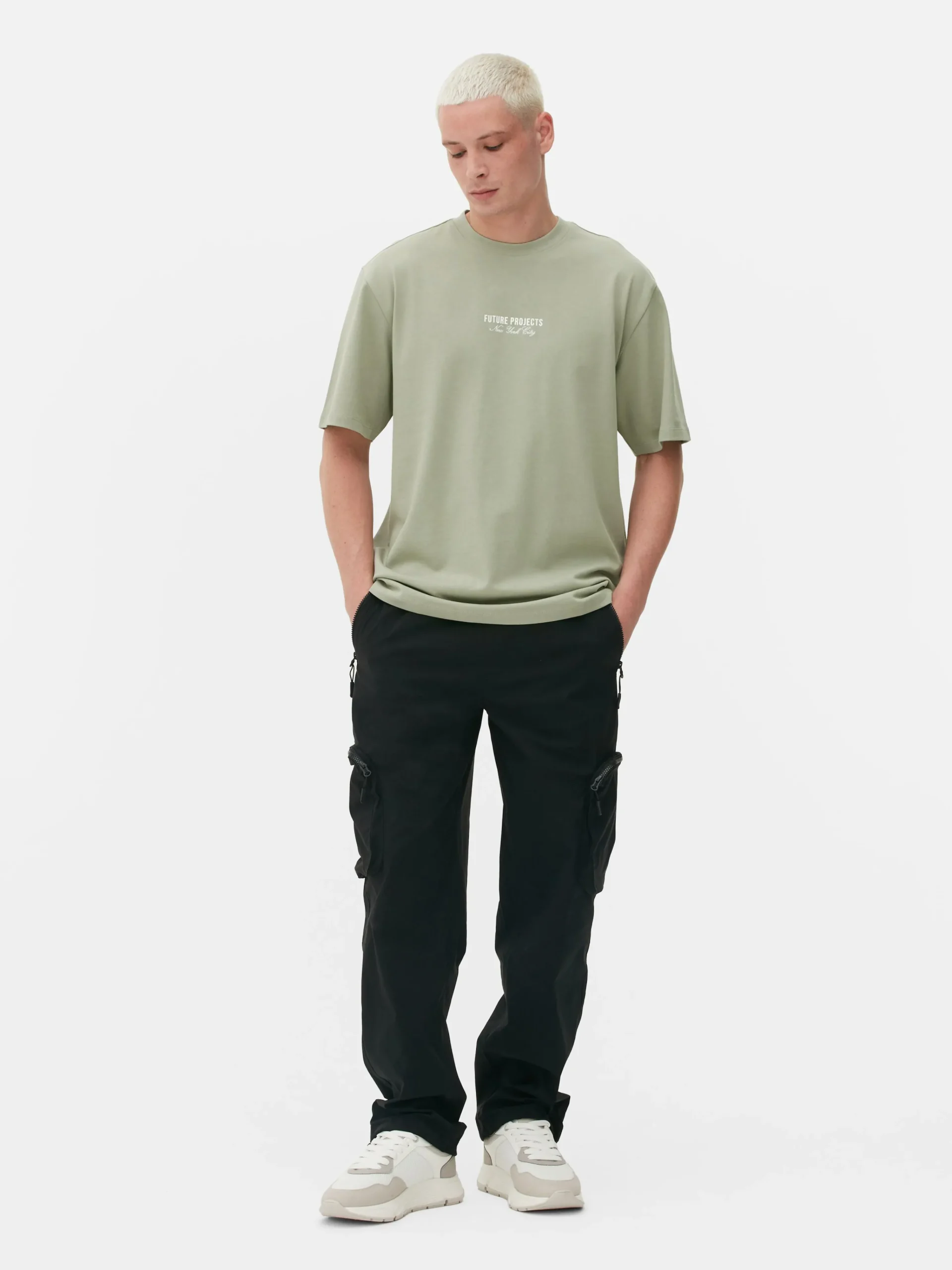 Discount „Future Projects“ T-Shirt Mit Stickerei Herren Tops Und T-Shirts