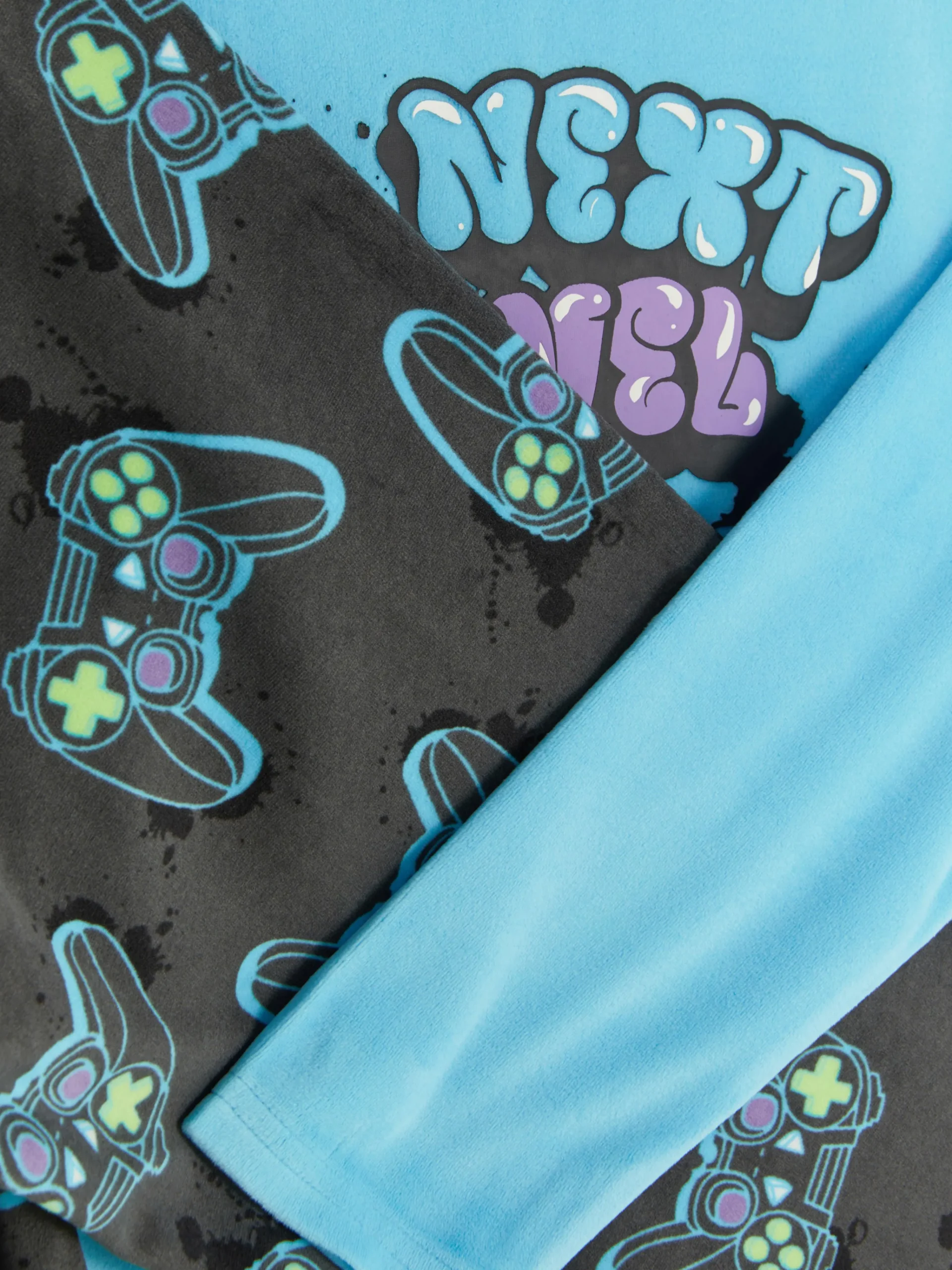 New „Game Controller“ Schlafanzug Aus T-Shirt Und Hose Kinder Schlafanzüge Und Nachtwäsche