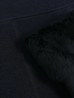 Hot Gefütterte Leggings Aus Samt Im Denim-Look Damen Strumpfhosen|Denim