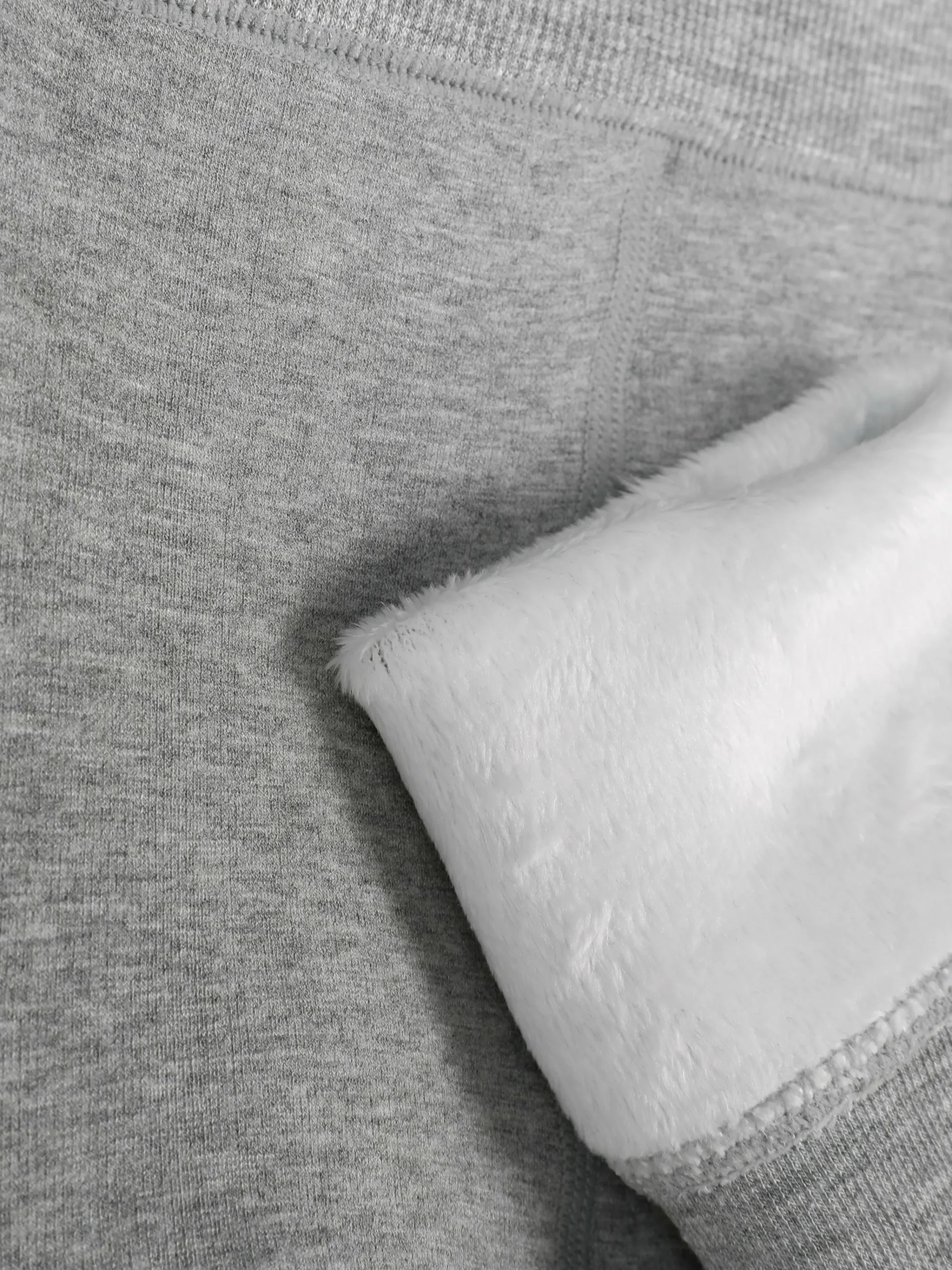 Outlet Gefütterte, Melierte Leggings Aus Samt Damen Strumpfhosen|Hosen Und Leggings