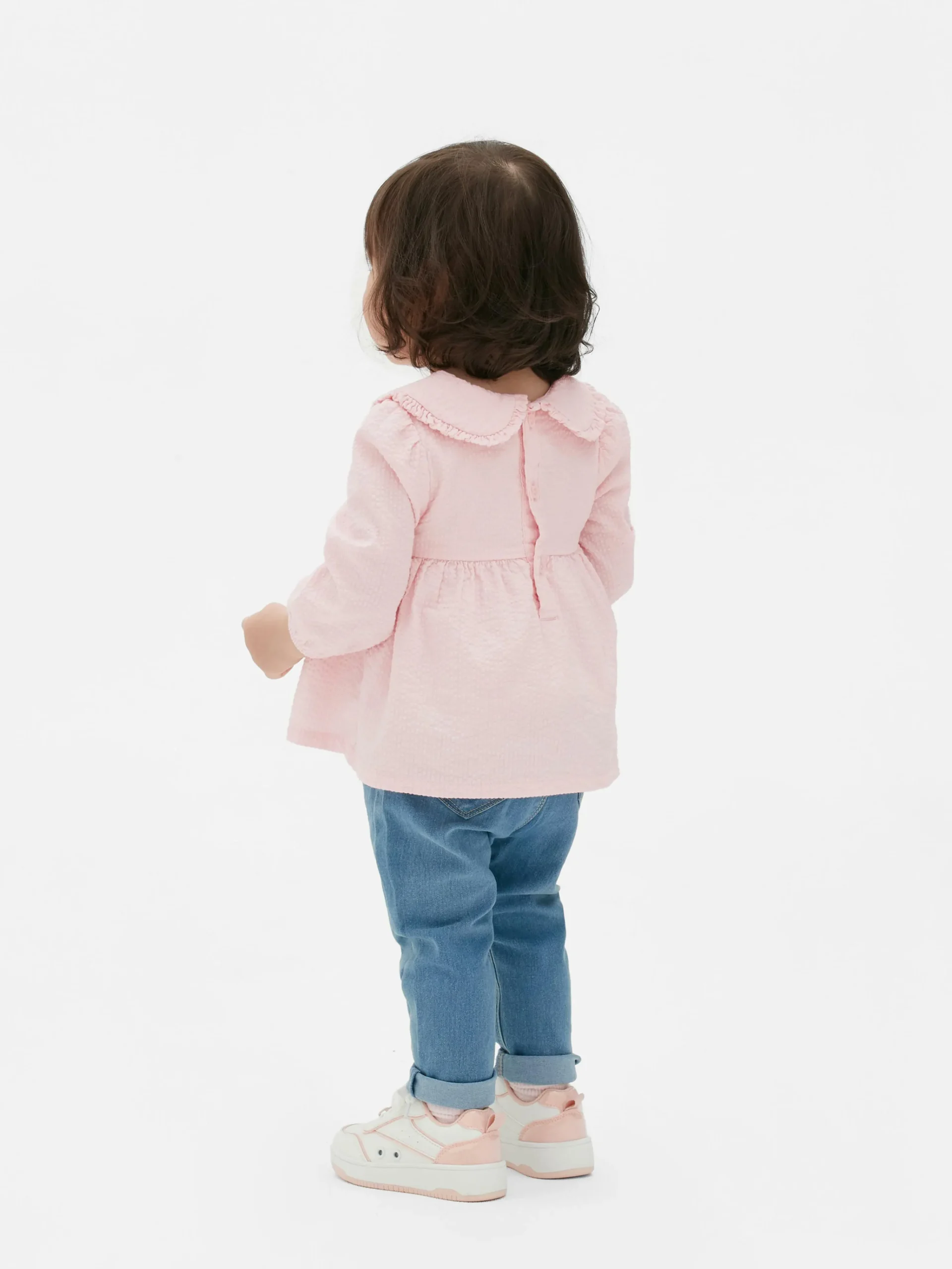 Hot Gekräuselte Bluse Mit Kragen Tops Und T-Shirts