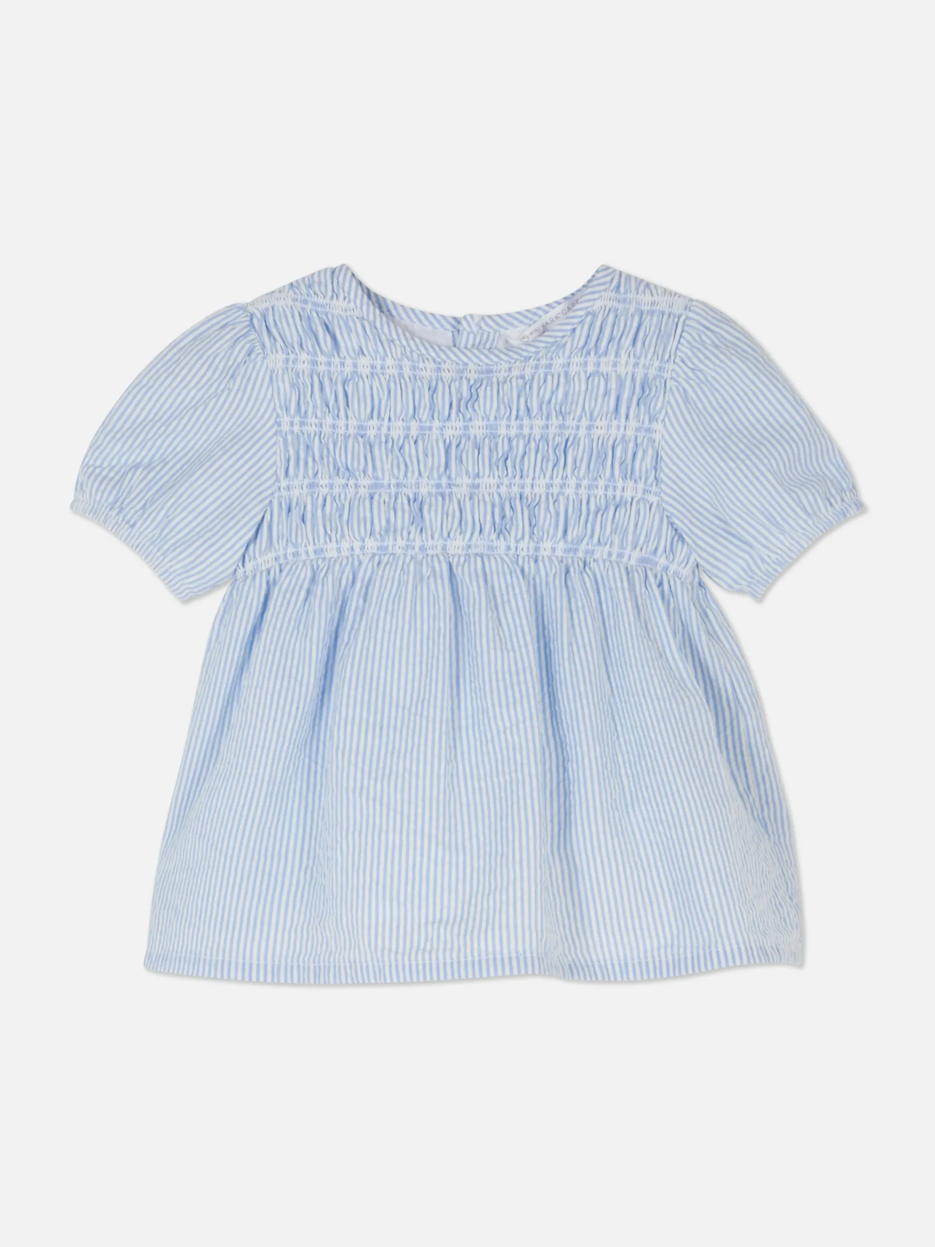 Outlet Gekräuselte Hängerbluse Mit Streifenmuster Tops Und T-Shirts