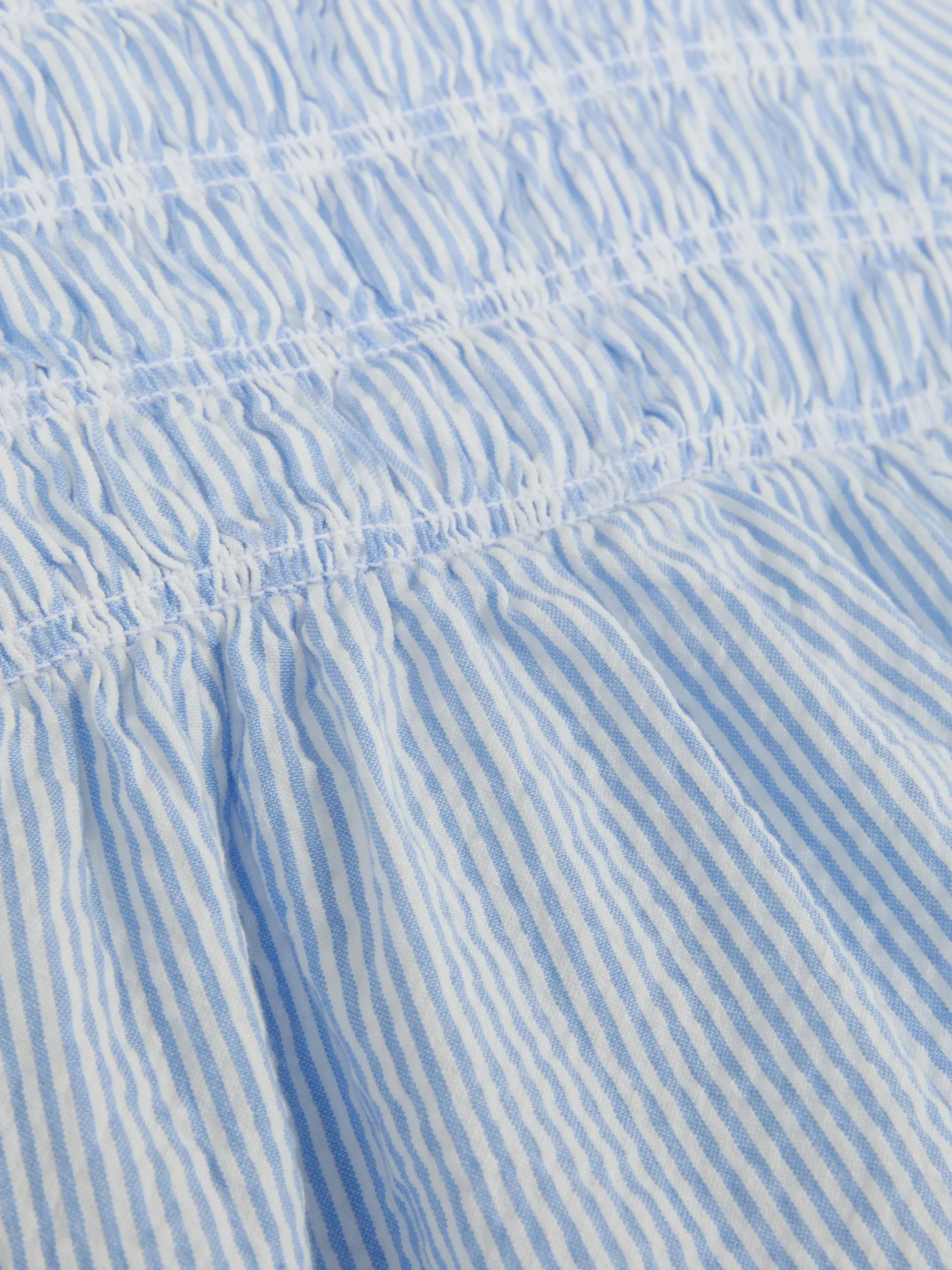 Outlet Gekräuselte Hängerbluse Mit Streifenmuster Tops Und T-Shirts