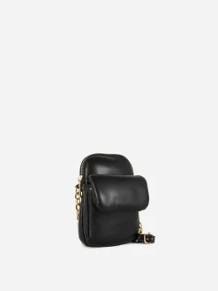 New Gepolsterte Handytasche Aus Kunstleder Damen Taschen Und Portemonnaies