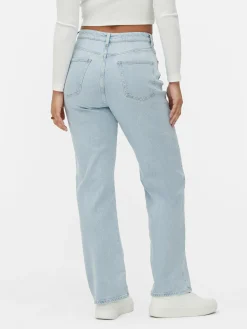 Hot Gerade Geschnittene Denim-Jeans Damen Denim|Jeans