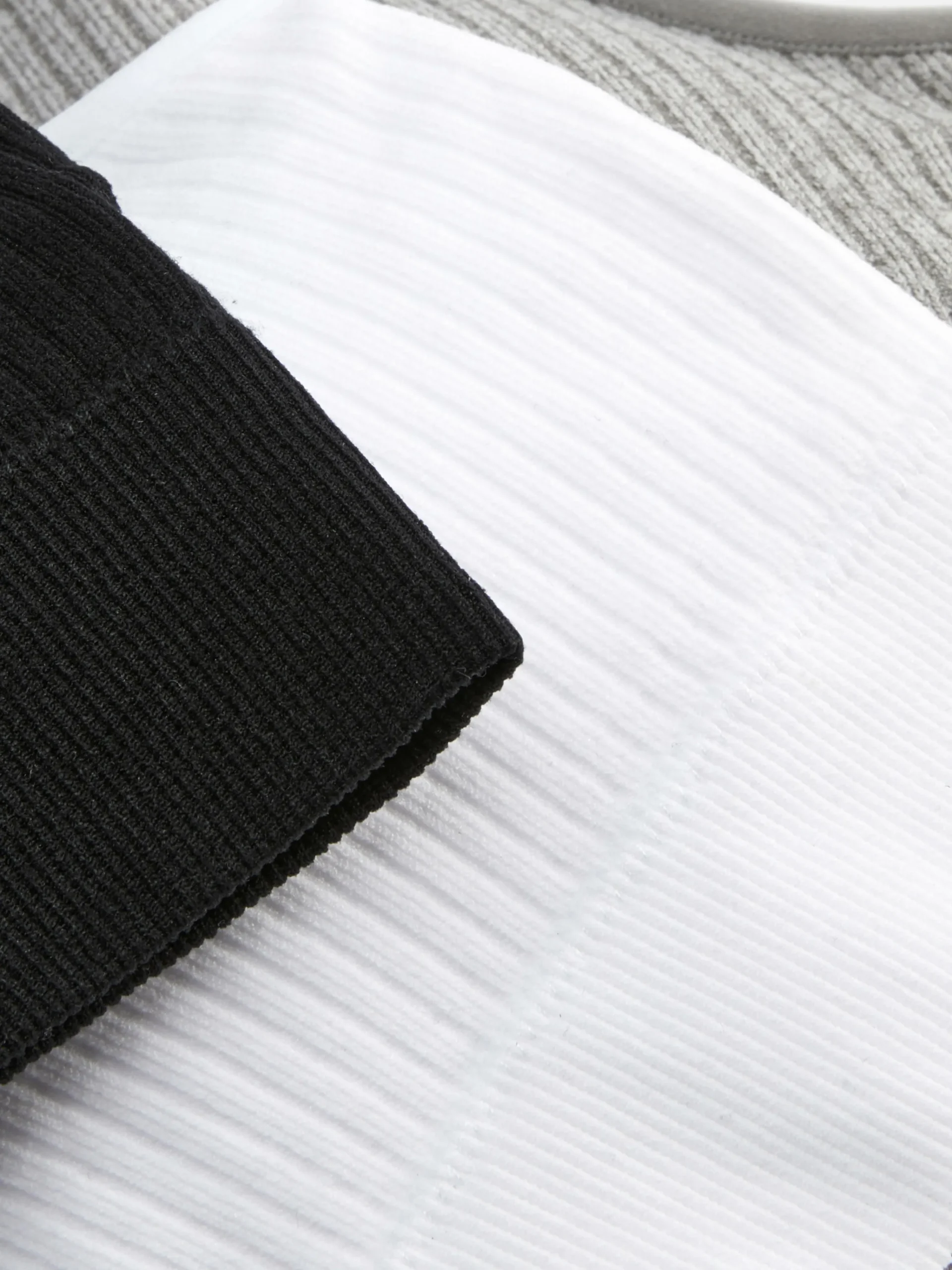 Discount Gerippte BHs Mit V-Ausschnitt, 3er-Pack Damen Bhs