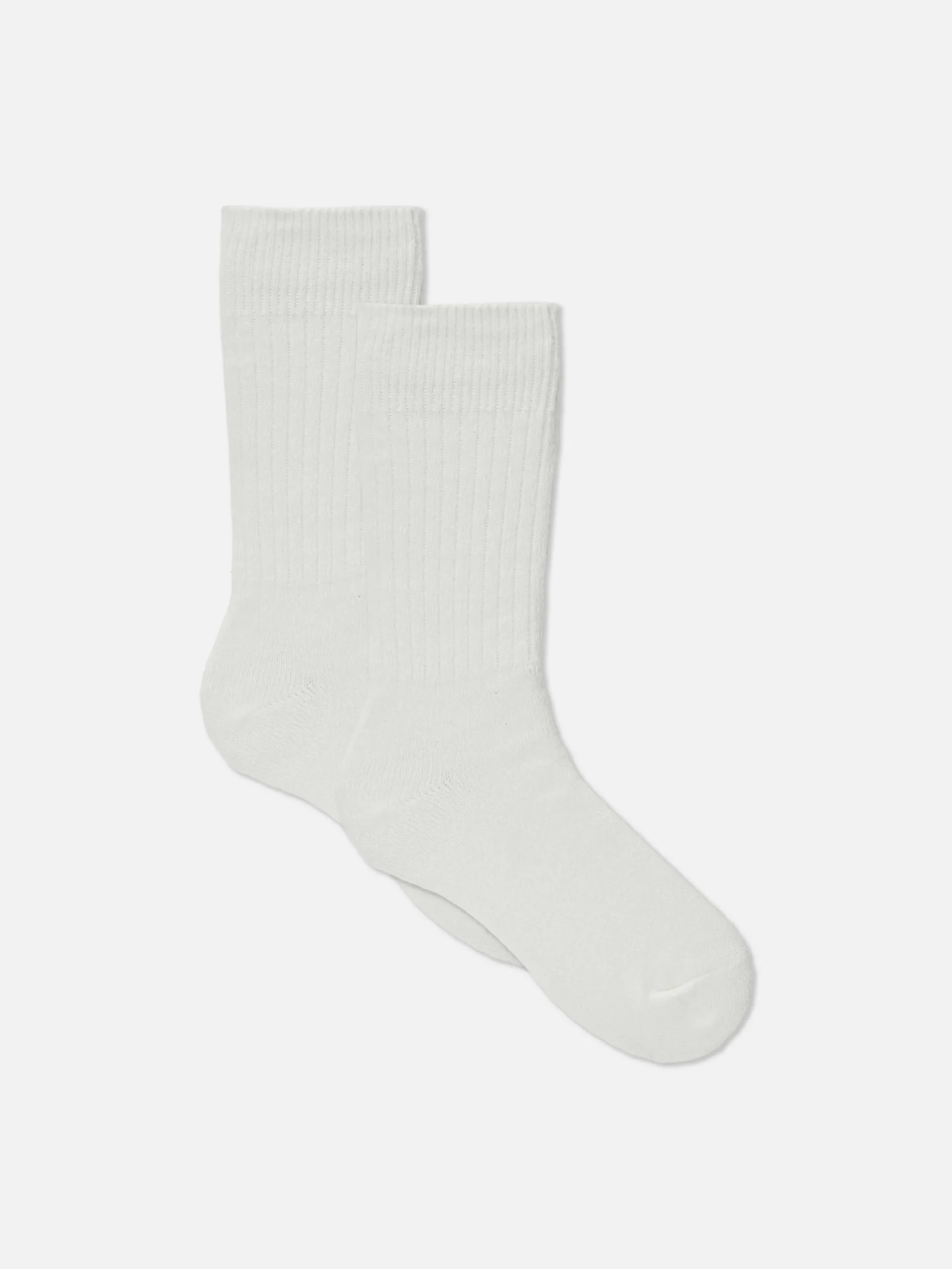 Discount Gerippte Crew-Haussocken Damen Socken