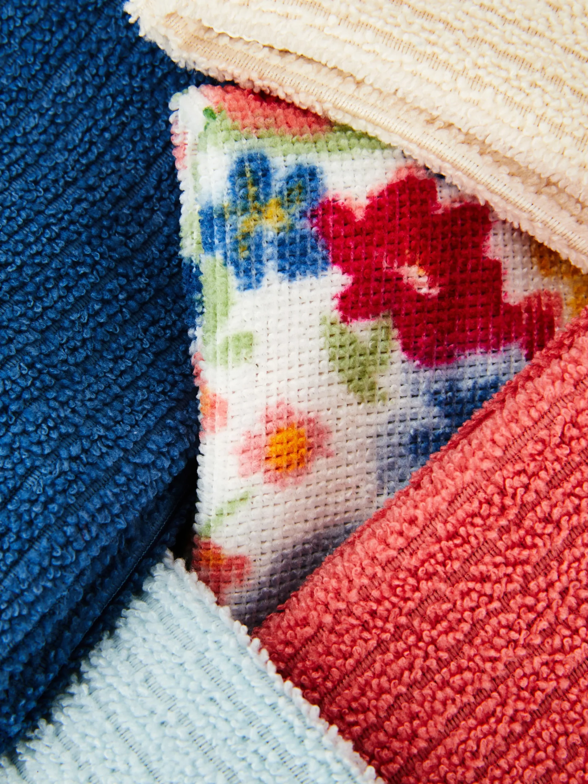 Discount Gerippte Haushaltstücher, 5er-Pack Geschirr