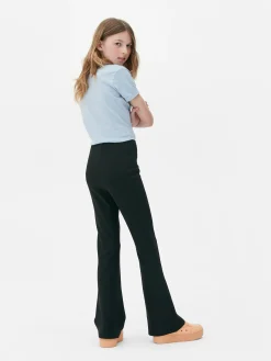 Discount Gerippte Hose Mit Schlag Kinder Hosen Und Leggings