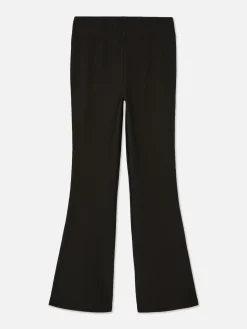 Discount Gerippte Hose Mit Schlag Kinder Hosen Und Leggings