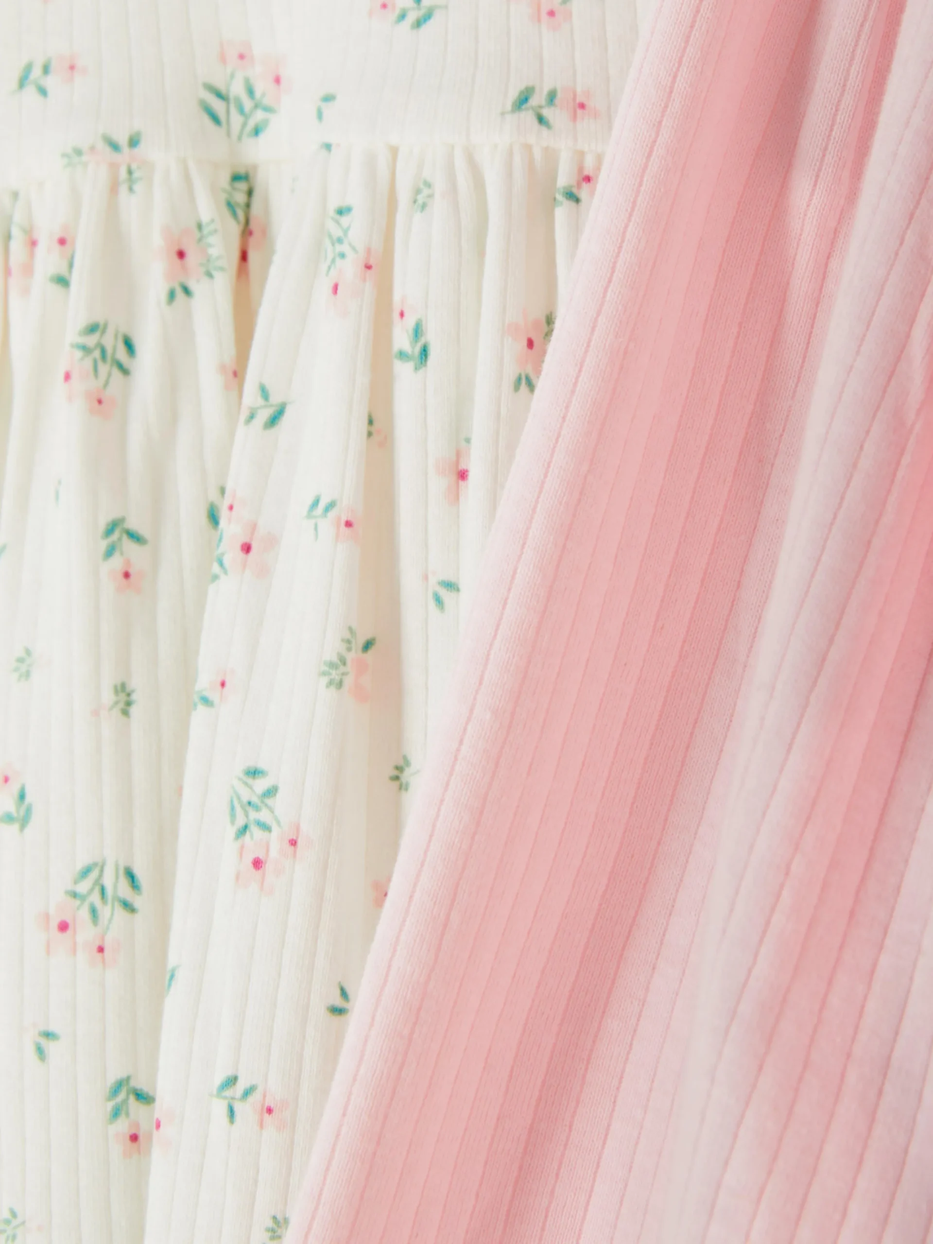 Best Gerippte, Langärmelige Kleider, 2er-Pack Kleider Und Röcke