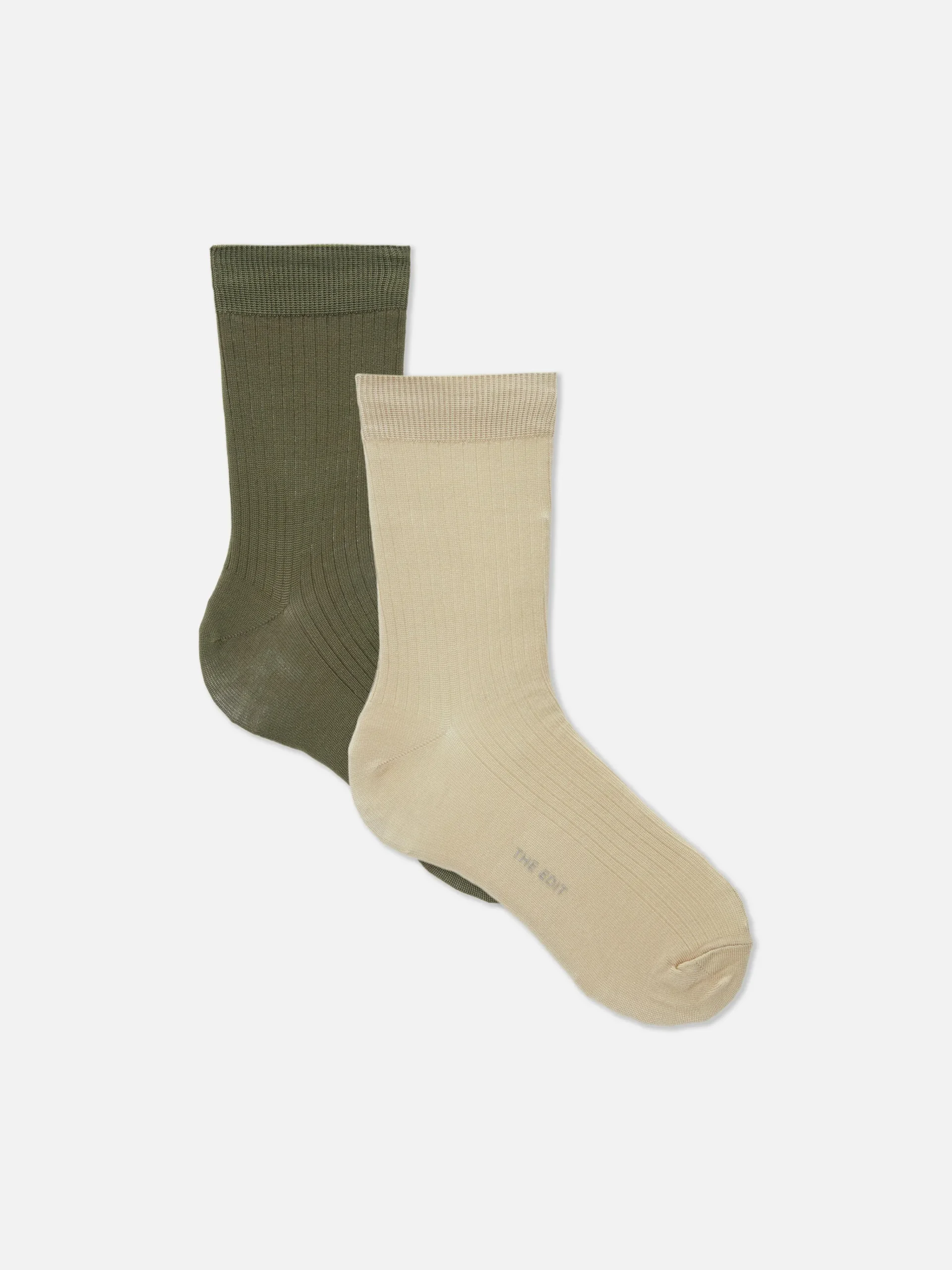 New Gerippte „The Edit“ Socken Damen Socken