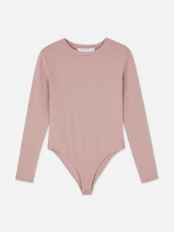 Sale Gerippter Body Mit Weicher Haptik Damen Tops Und T-Shirts