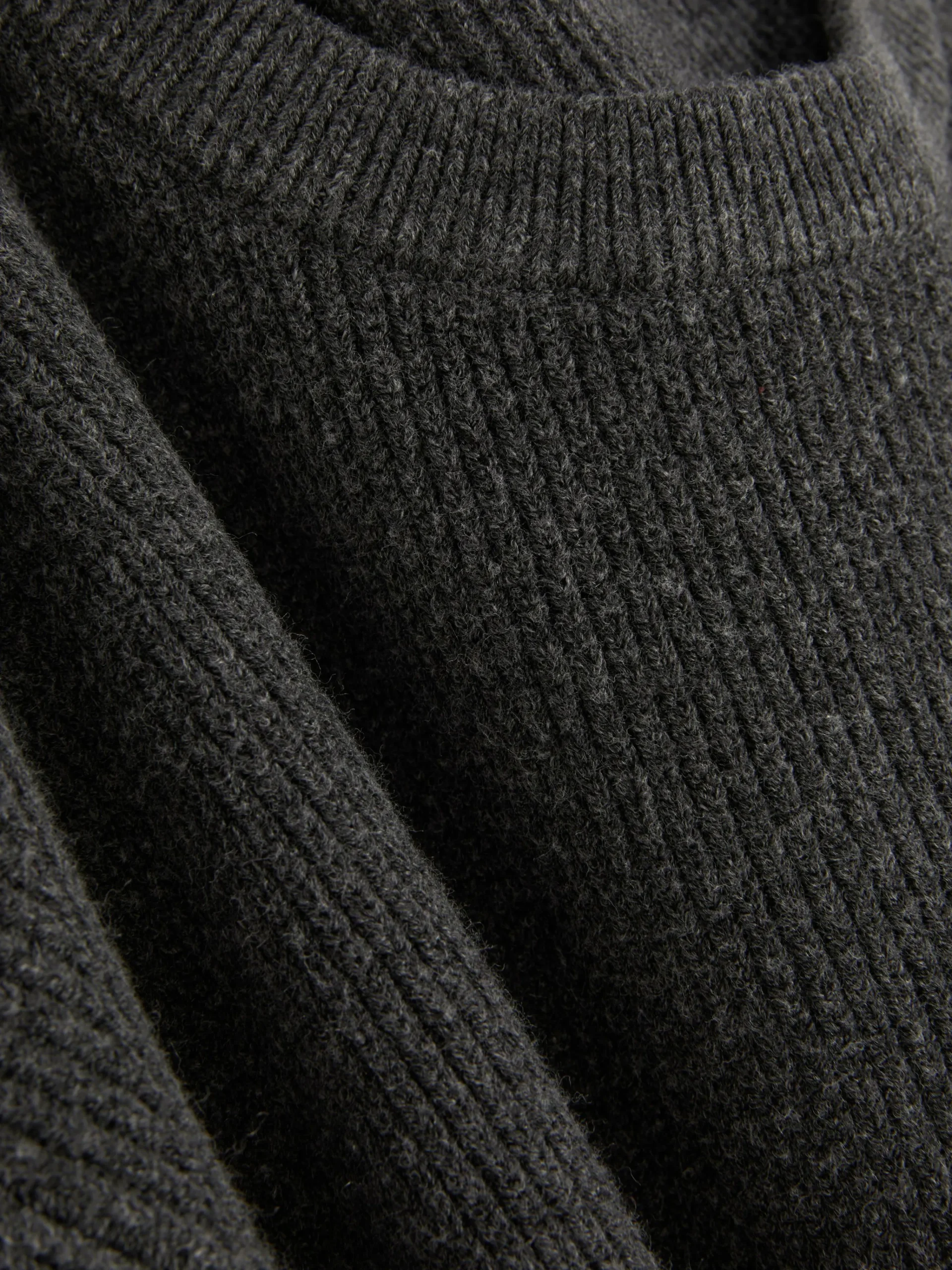 Hot Gerippter Pullover Mit Rundhalsausschnitt Herren Pullover Und Cardigans