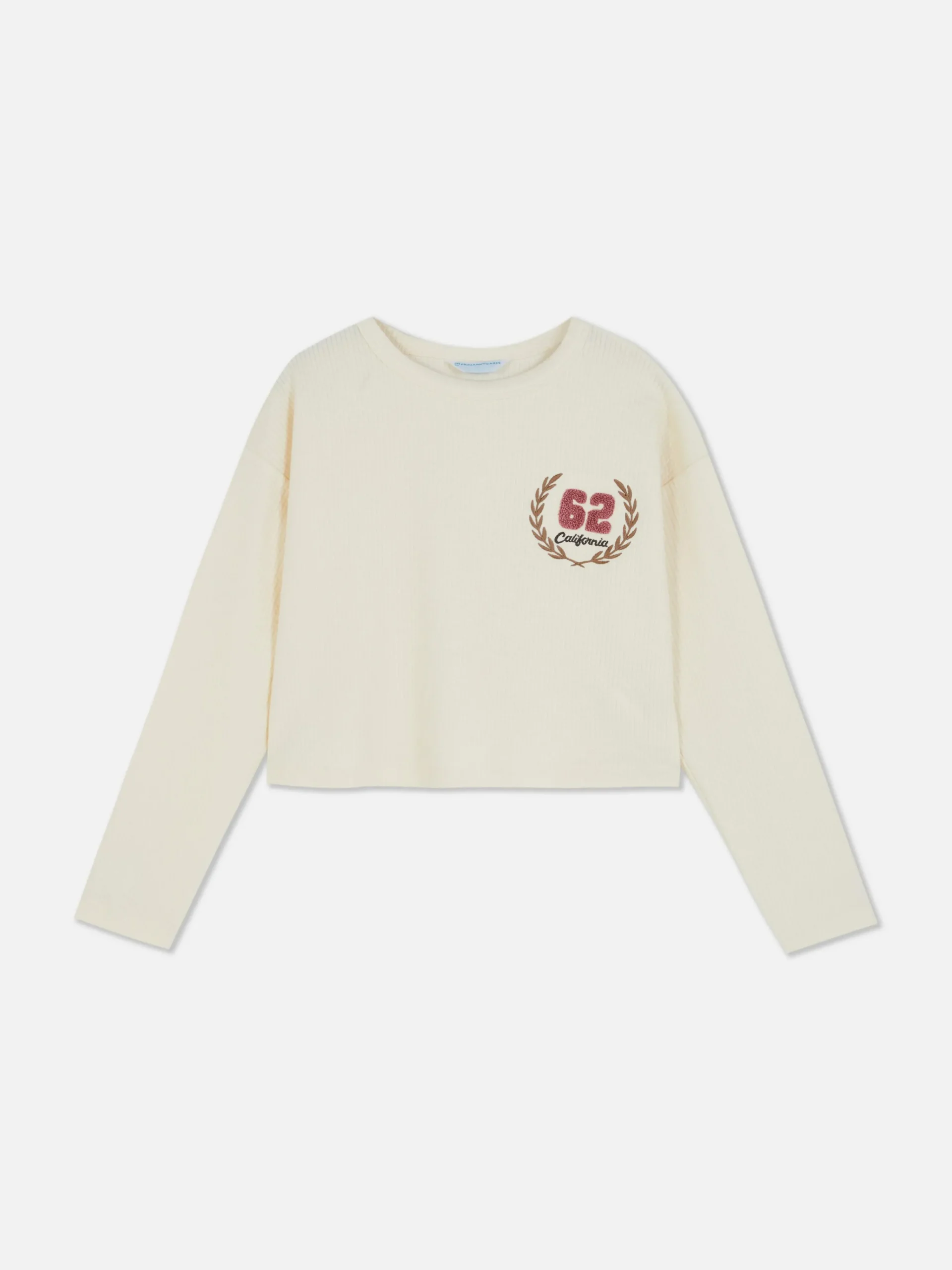 Geripptes Langarmshirt Kinder Tops Und T-Shirts