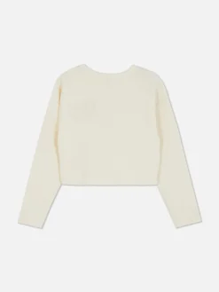 Geripptes Langarmshirt Kinder Tops Und T-Shirts